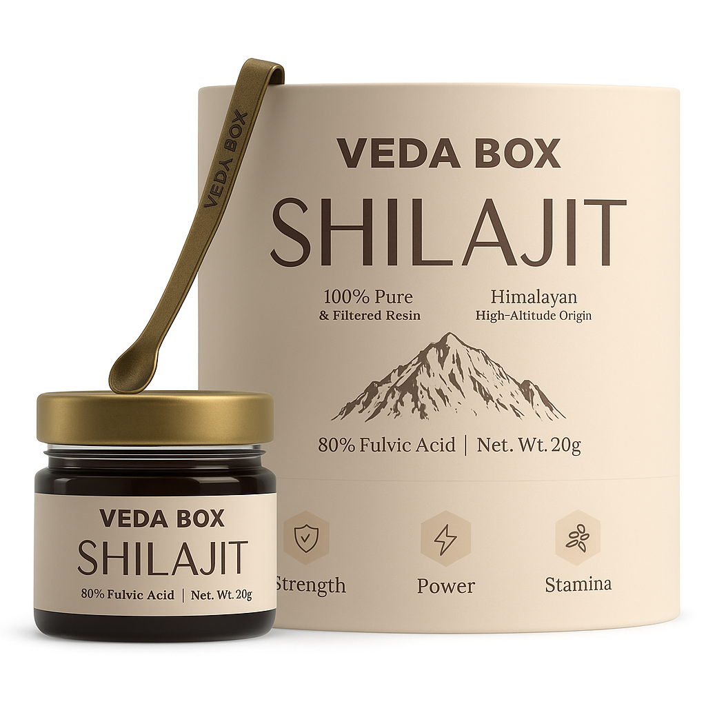 Shilajit Gold Resin 100% Pure & Natural by VEDA BOX