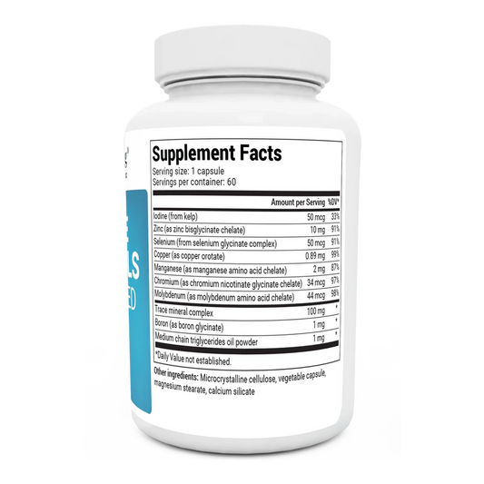 Trace Minerals 60 Capsules