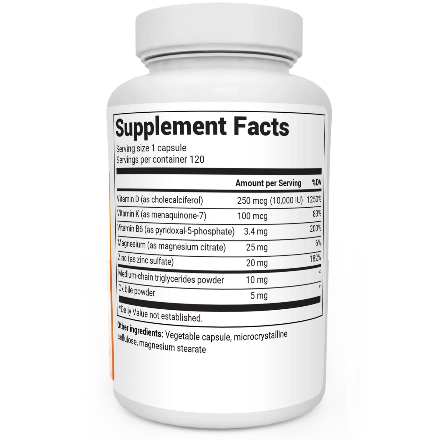 Vitamin D3 & K2 Capsules
