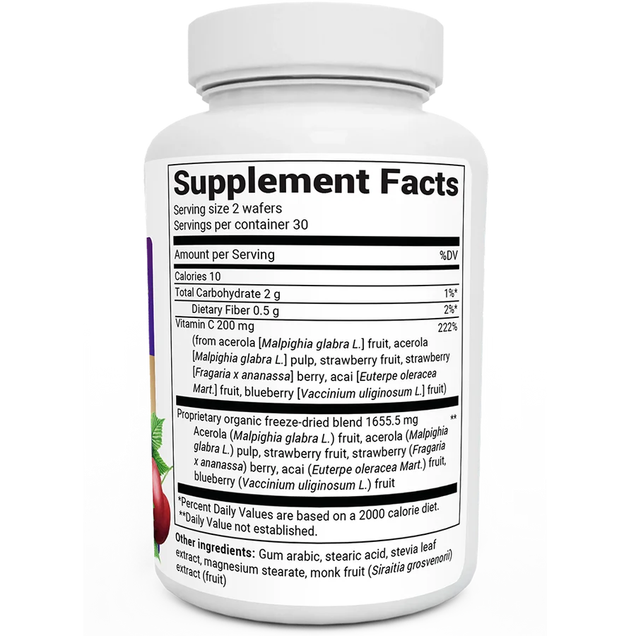 Chewable Vitamin C Complex 60 Chewable Wafers