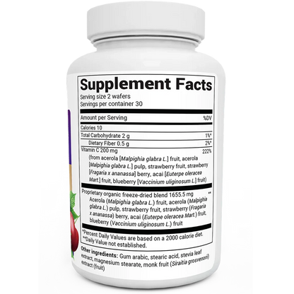 Chewable Vitamin C Complex 60 Chewable Wafers