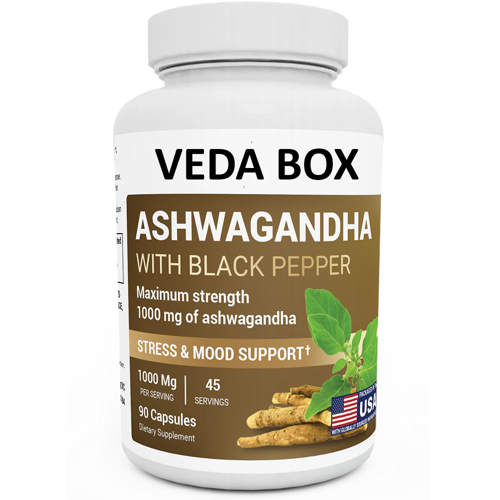Ashwagandha Black Pepper Capsule 90 Caps