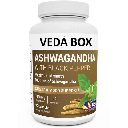 Ashwagandha Black Pepper Capsule 90 Caps