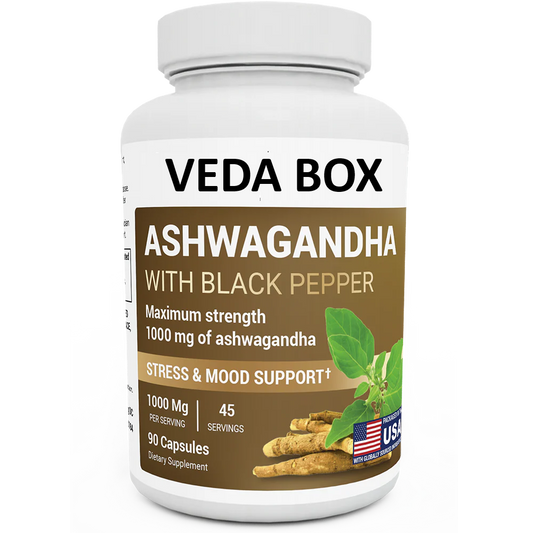 Ashwagandha Black Pepper Capsule 90 Caps
